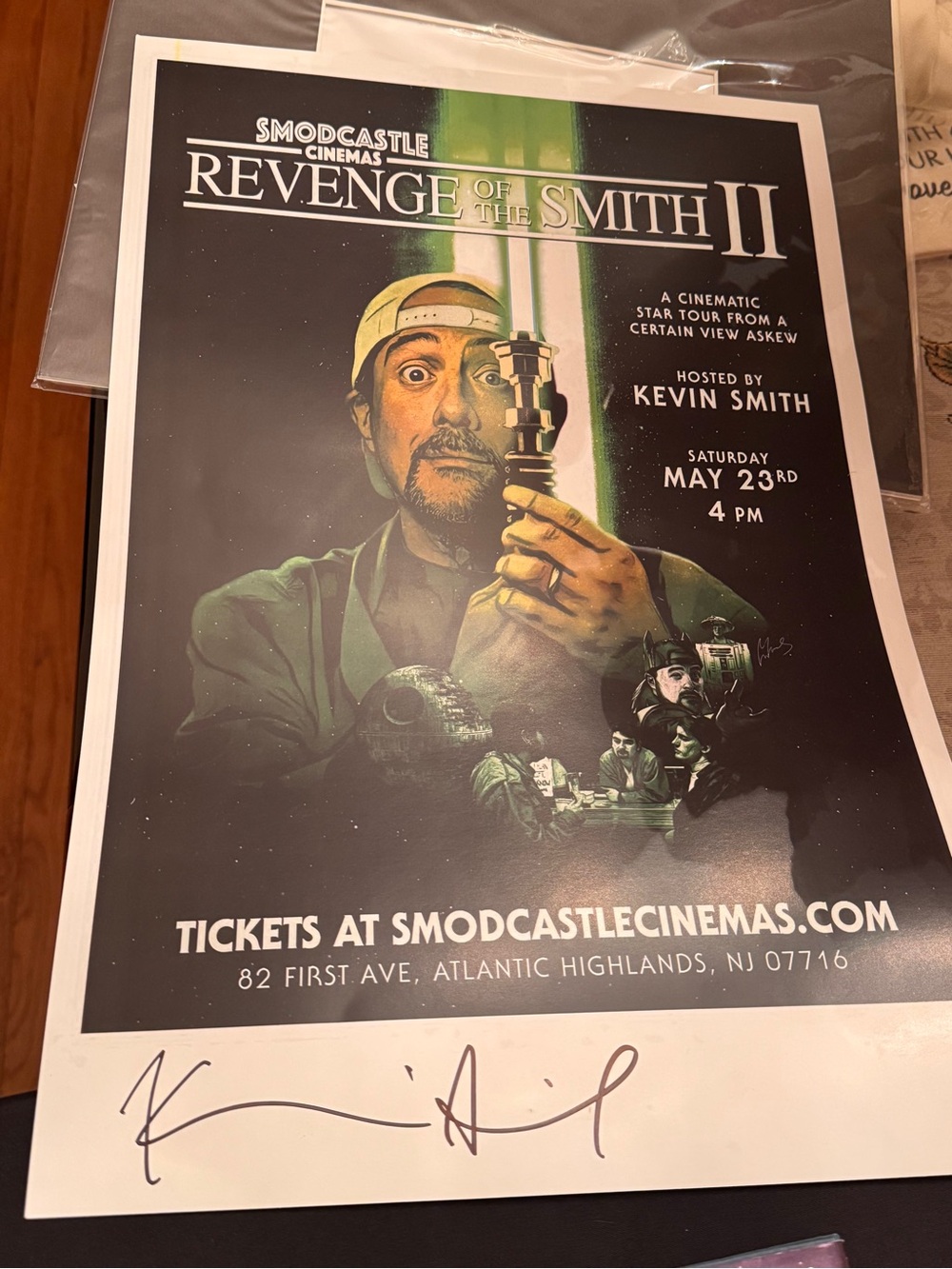 Signed Revenge of the Smith II Movie Poster